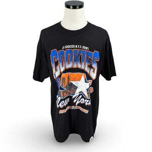 Cookies SF‎ x Starter x PLNT Burger New York City Graphic T-Shirt Mens XL Black
